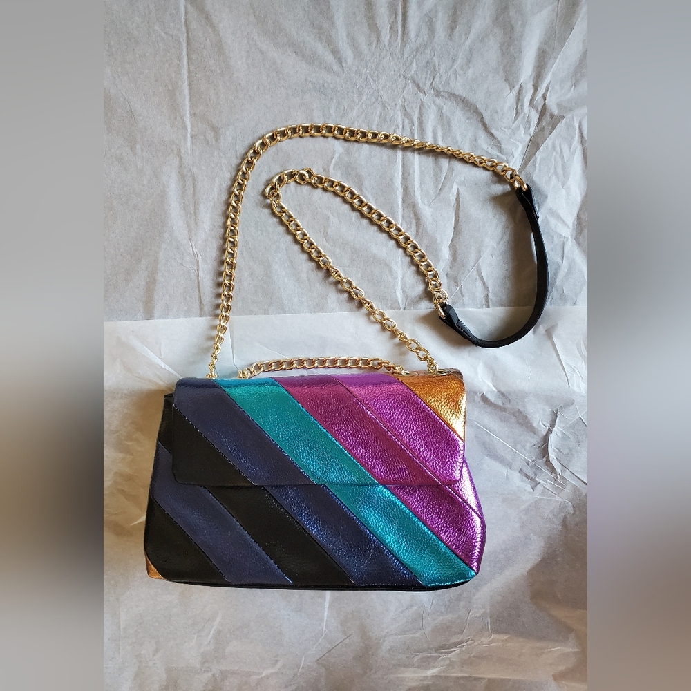 Multi Color Purse / cross body purse